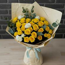 Букет цветов из:  Розы в Степном Ставропольский край