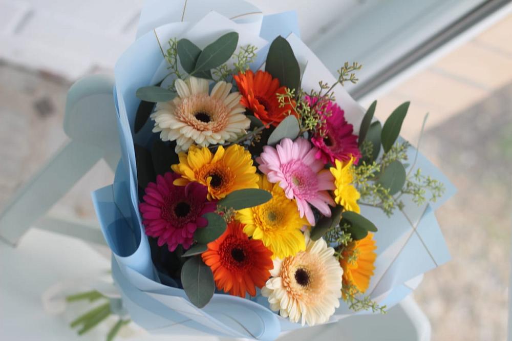 Букет цветов из: Герберы в Степном Ставропольский край