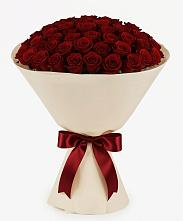 Букет 101 Бордовая роза Блэк Бакарра в Степном Ставропольский край