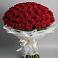 Букет 101 Красная роза Блэк Мэджик в Степном Ставропольский край