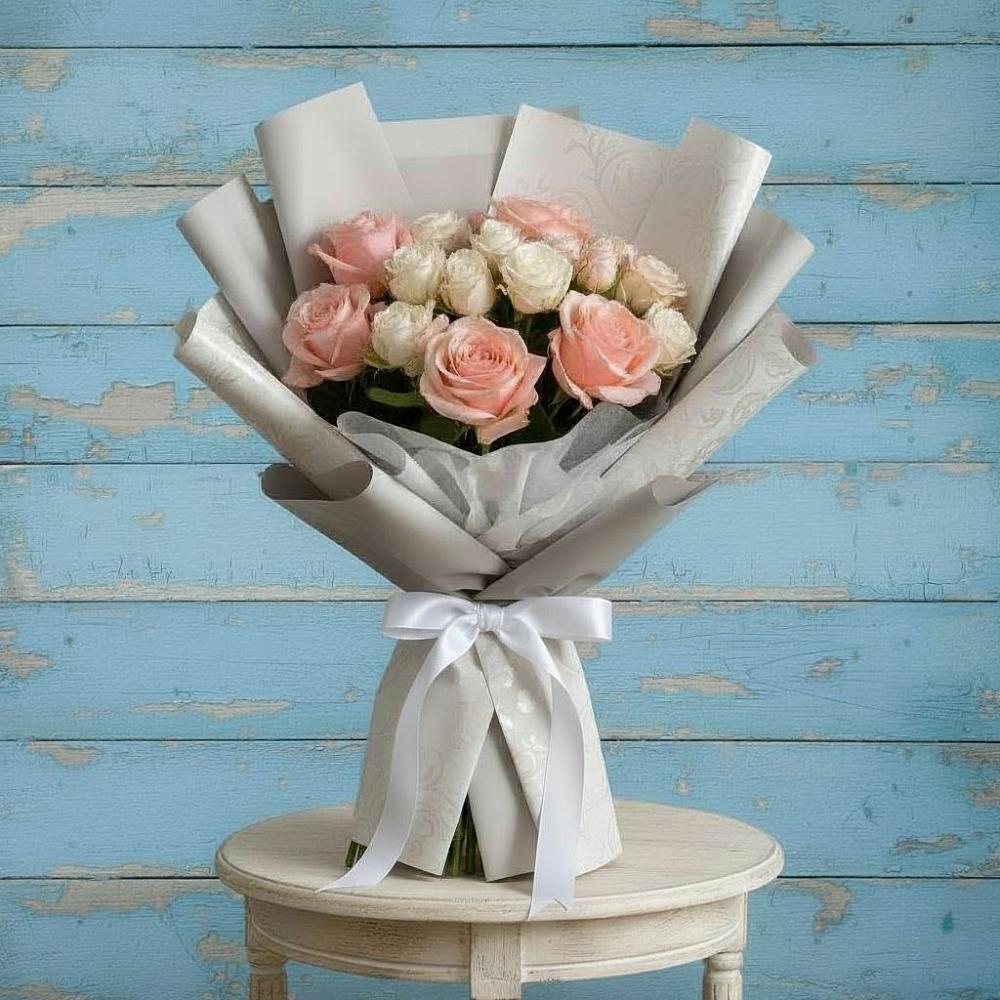 Букет цветов из: Розы в Степном Ставропольский край