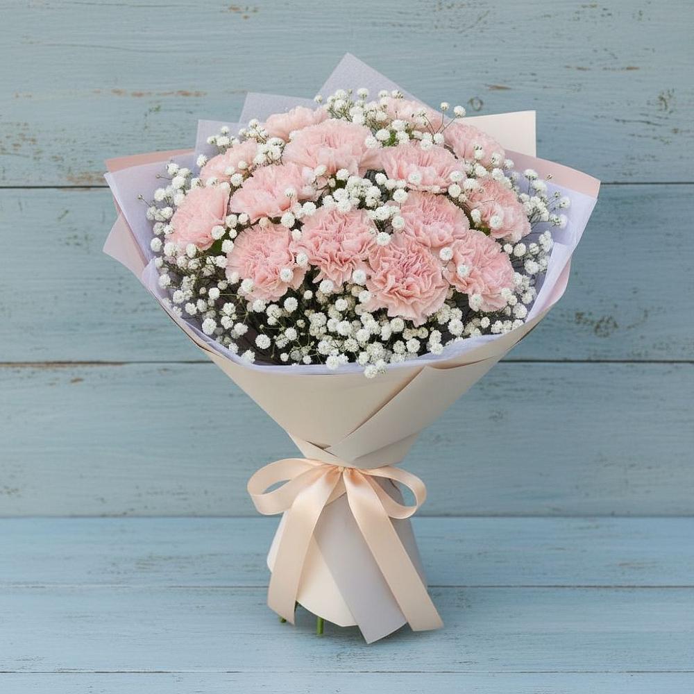 Букет цветов из: Гвоздики в Степном Ставропольский край