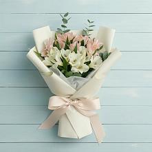 Букет цветов из:  Альстромерии в Степном Ставропольский край