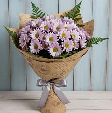 Букет цветов из:  Хризантемы #REPLACE_PRED# Степном Ставропольский край