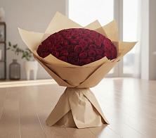 Букет 101 Красная роза в Степном Ставропольский край
