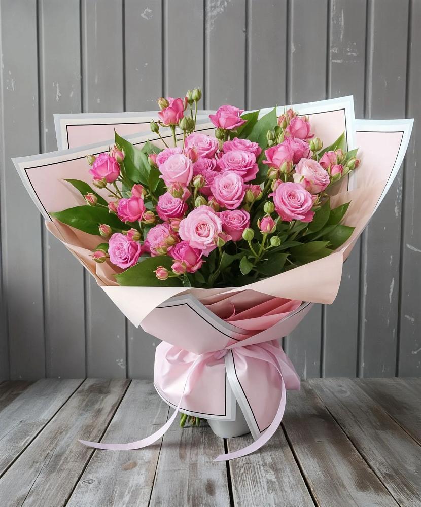 Букет Розовый кустик в Степном Ставропольский край