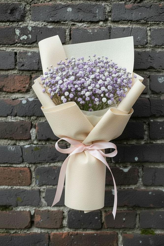 Букет цветов из: Гипсофила в Степном Ставропольский край