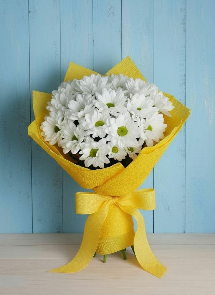 Букет цветов из: Хризантемы в Степном Ставропольский край