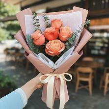 Букет цветов из:  Розы в Степном Ставропольский край