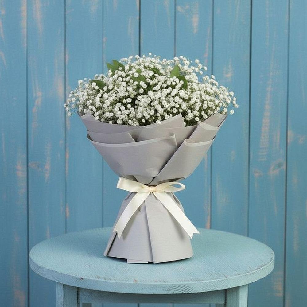 Букет цветов из: Гипсофила в Степном Ставропольский край