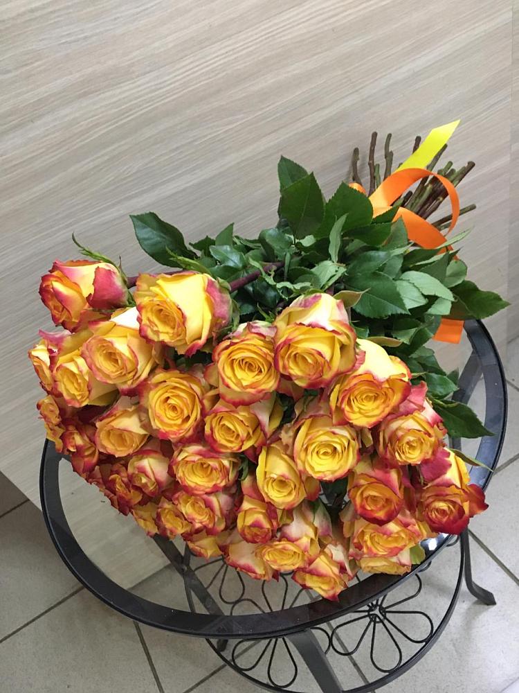 Букет Желтые розы в Степном Ставропольский край