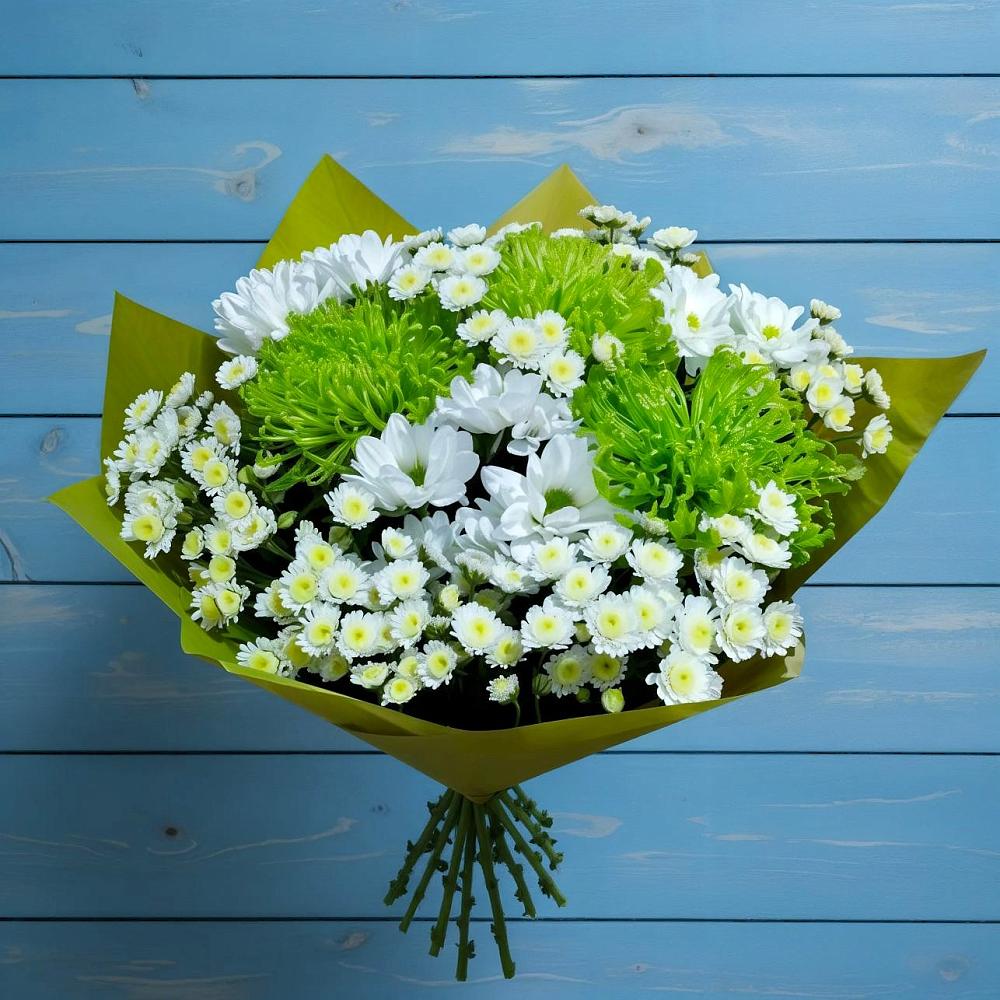 Букет цветов из: Хризантемы в Степном Ставропольский край