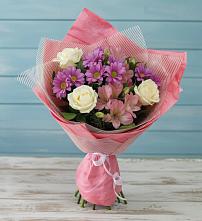 Букет цветов из:  Герберы в Степном Ставропольский край