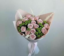 Букет цветов из:  Розы и Хризантемы в Степном Ставропольский край