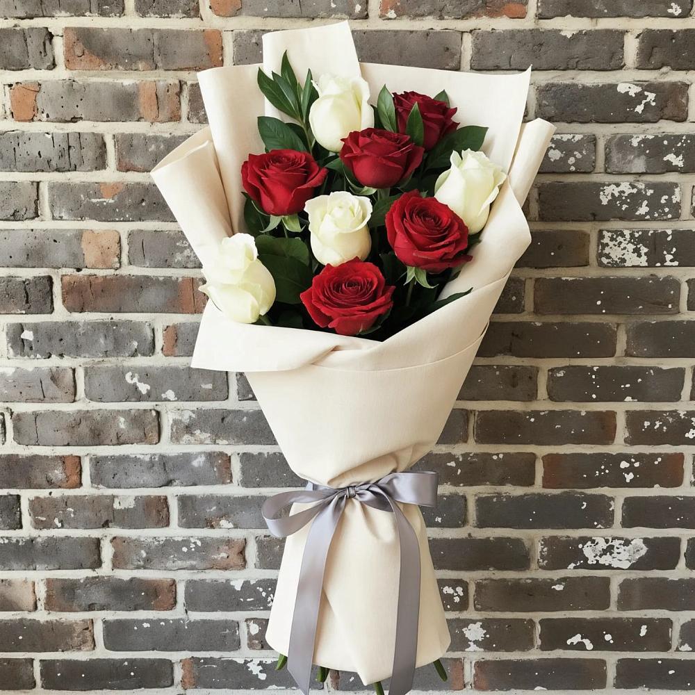 Букет цветов из: Розы в Степном Ставропольский край