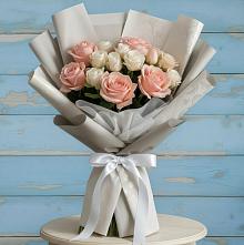 Букет цветов из:  Розы в Степном Ставропольский край