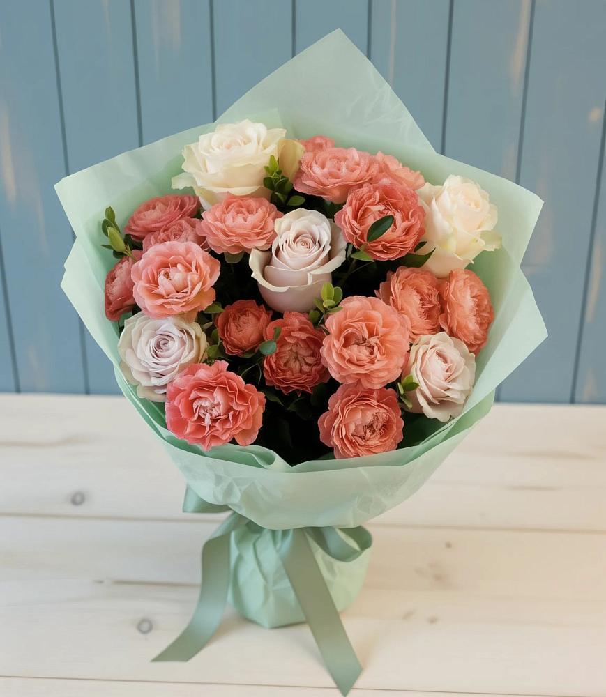 Букет цветов из: Розы в Степном Ставропольский край