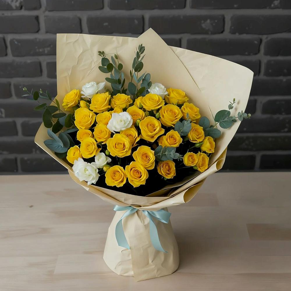 Букет цветов из: Розы в Степном Ставропольский край