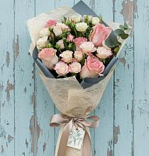 Букет цветов из:  Розы #REPLACE_PRED# Степном Ставропольский край