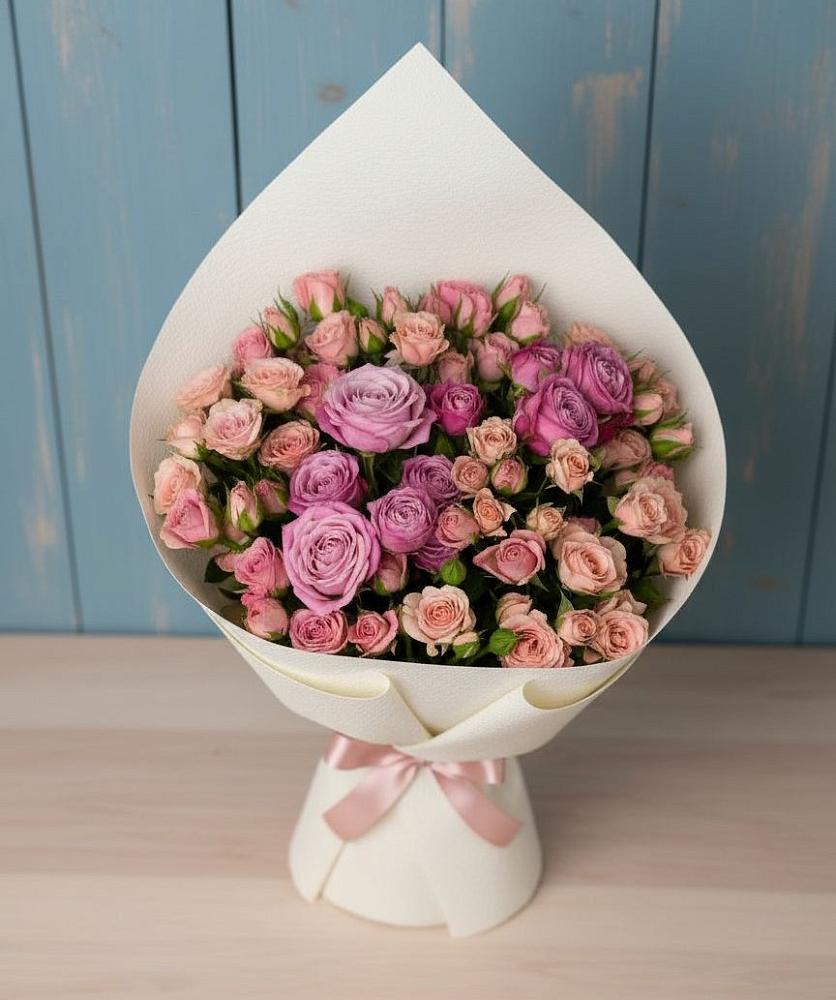 Букет цветов из: Розы в Степном Ставропольский край