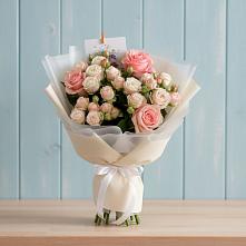 Букет цветов из:  Розы в Степном Ставропольский край