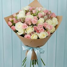 Букет цветов из:  Розы в Степном Ставропольский край